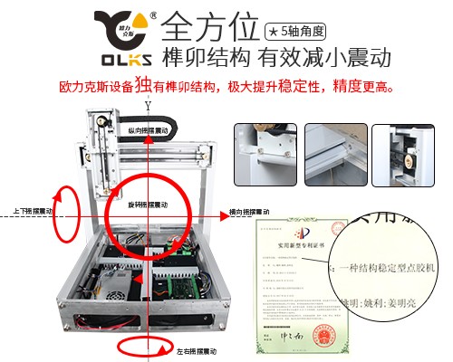 高穩定性點膠機