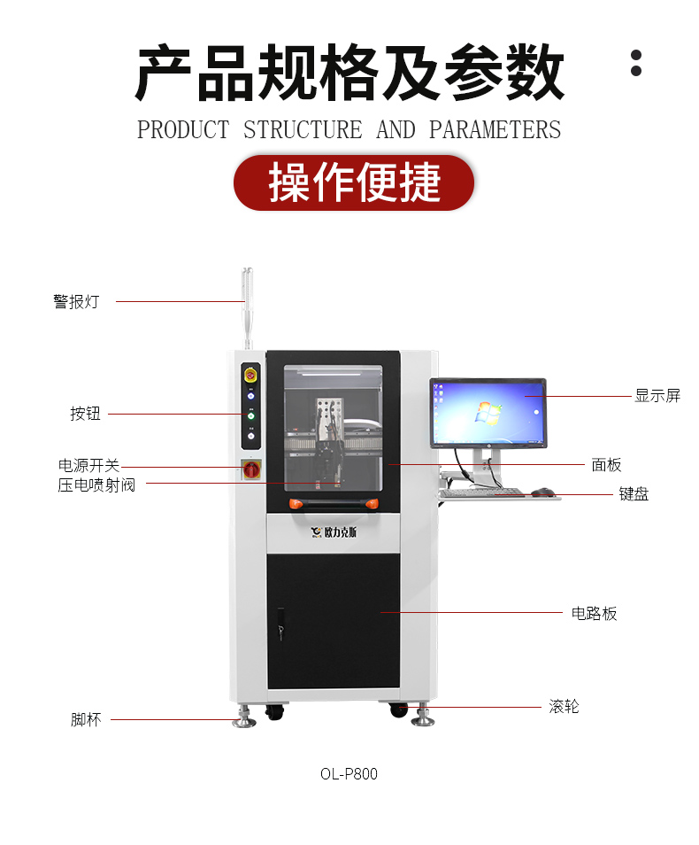 噴膠機外形結構